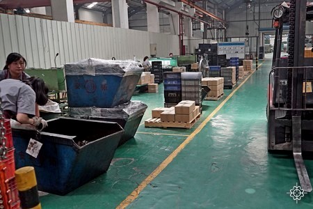 machining parts packing